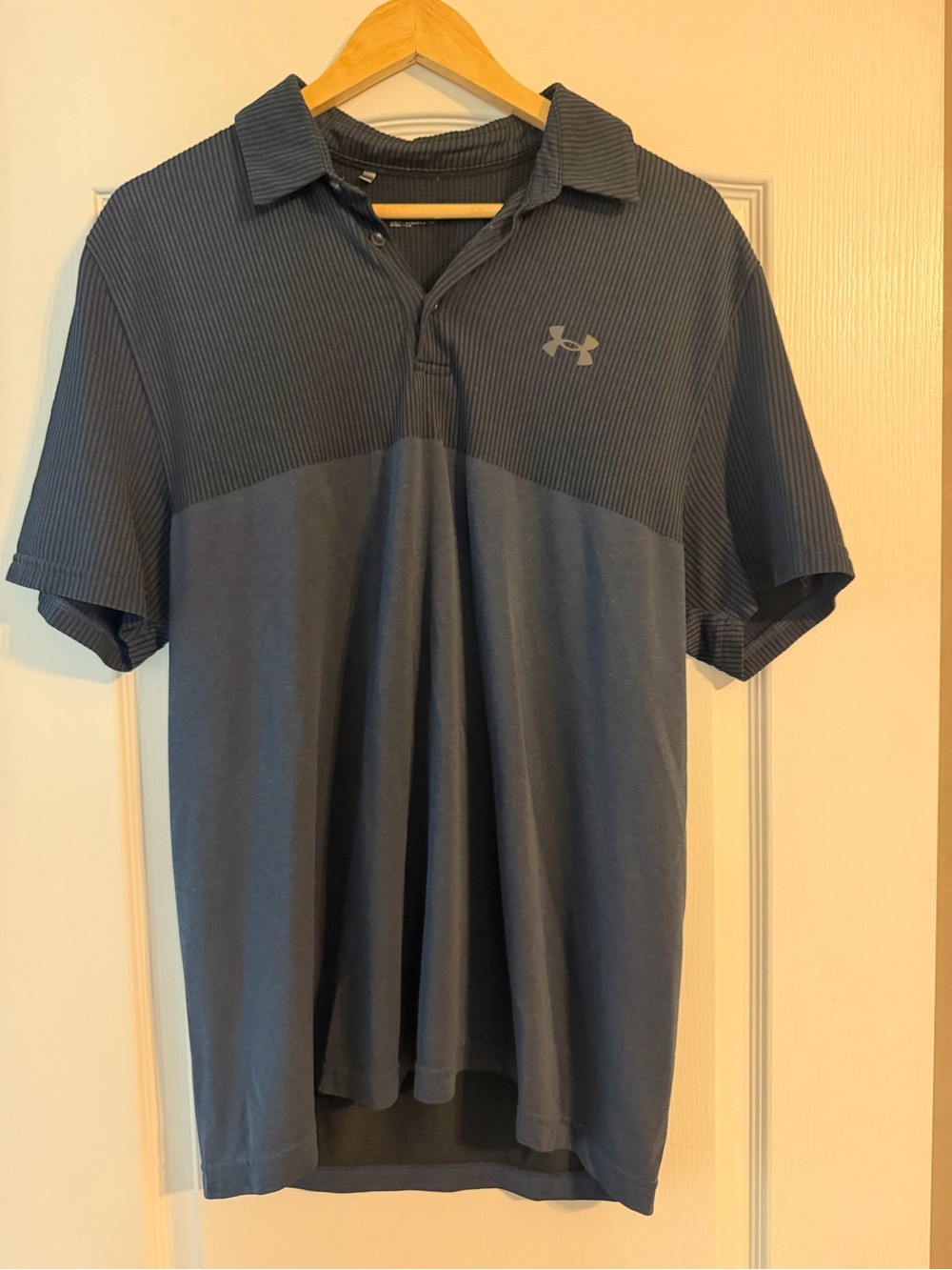 Under Armour Men’s Two-Tone Navy Polo